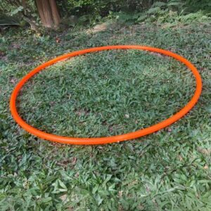 Bambolê Polipro Laranja Neon - Infantil e Adulto - 85cm