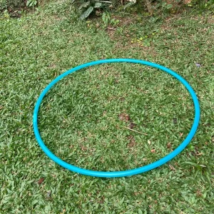 Bambolê Polipro Verde Água Neon - Infantil e Adulto 85cm