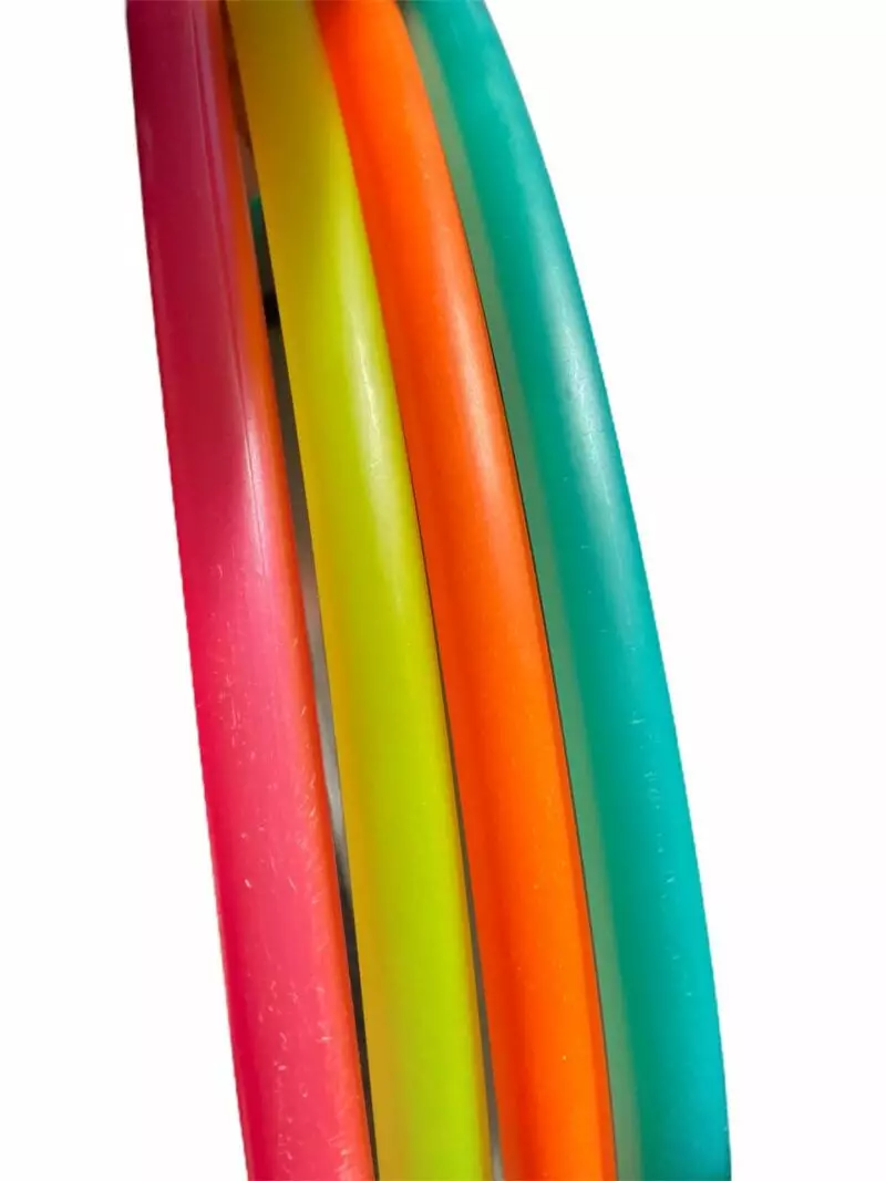 Bambolê Polipro Laranja Neon - Infantil e Adulto - 85cm - Imagem 2