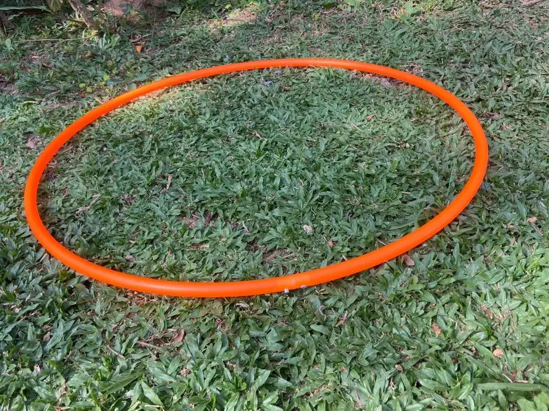 Bambolê Polipro Laranja Neon - Infantil e Adulto - 85cm