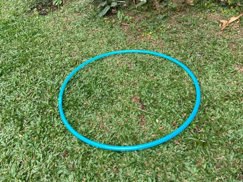 Bambolê Polipro Verde Água Neon - Infantil e Adulto 85cm