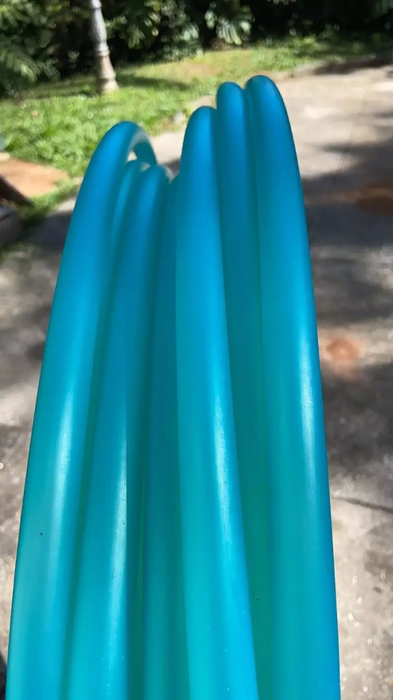 Bambolê Polipro Verde Água Neon - Infantil e Adulto 85cm - Imagem 4
