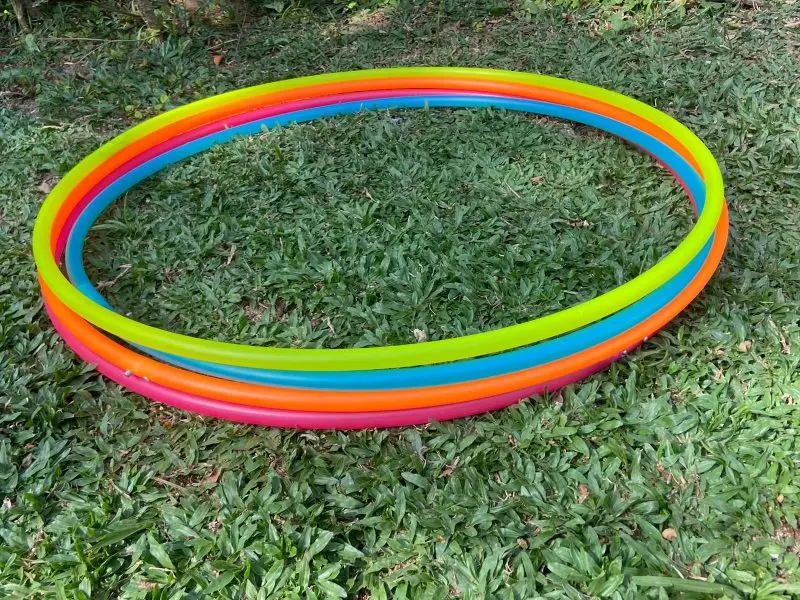Bambolê Polipro Amarelo Neon - Infantil e Adulto - 85cm - Imagem 3