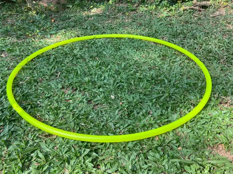 Bambolê Polipro Amarelo Neon - Infantil e Adulto - 85cm
